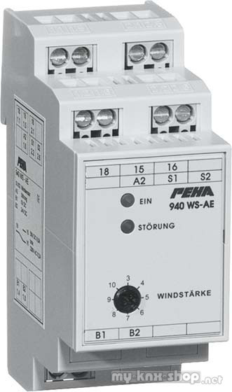 PEHA Auswerteeinheit für Windsensor D 940 WS-AE