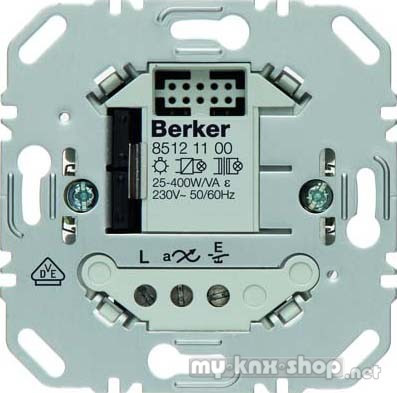 Berker 85121100 Universal-Schalteinsatz 1fach Hauselektronik