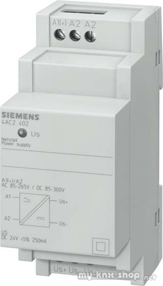 Siemens Netzgerät für Dauerbelastung primär 85..265V AC, 85..300V DC SEK 24V DC +- 5% 4AC2402