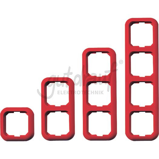 OPUS-BASIC Rahmen, 1fach, rot