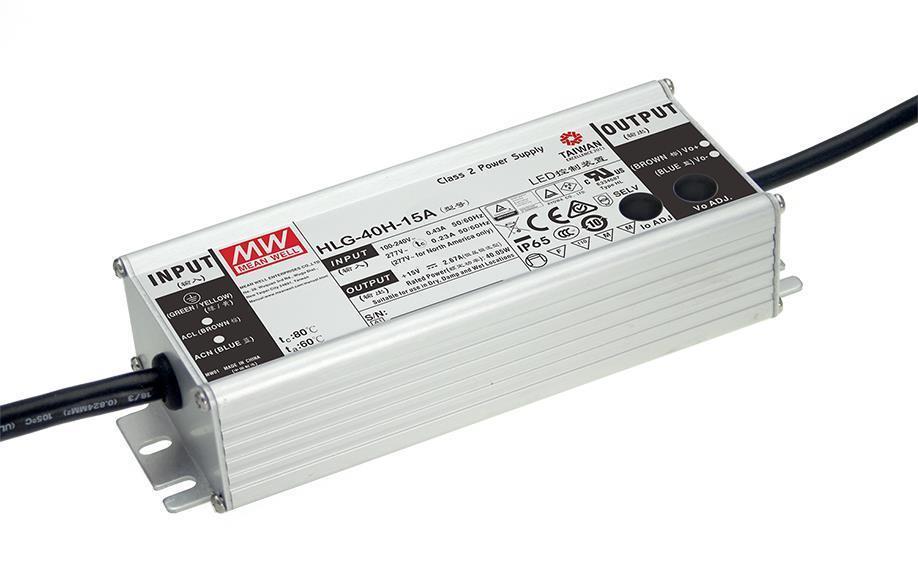 Mean Well HLG-40H-12A SNT IP65 40W 12V/3,33A CV+CC