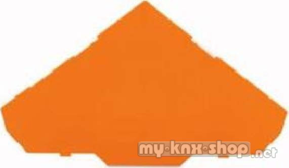 WAGO Abschlußplatte orange 280-321