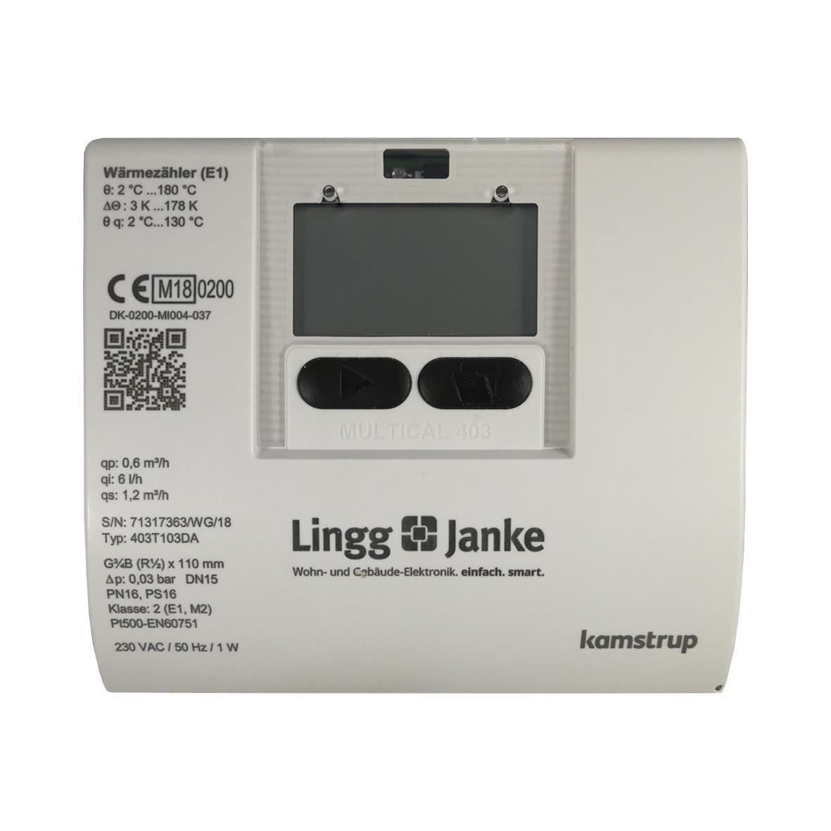 Lingg&Janke 84742SEC KNX Secure Kältezähler...