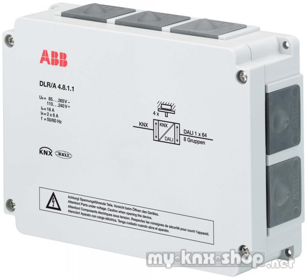 ABB DLR/A4.8.1.1 KNX DALI Lichtregler 4-fach AP