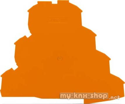 WAGO Abschlußplatte orange 2002-4192
