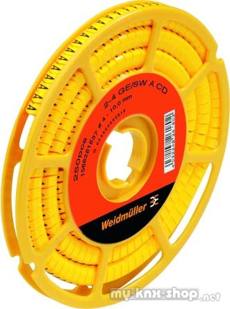 Weidmüller Leitermarkierer (Wechselstrom CLI C2-4GE/SW AC CD