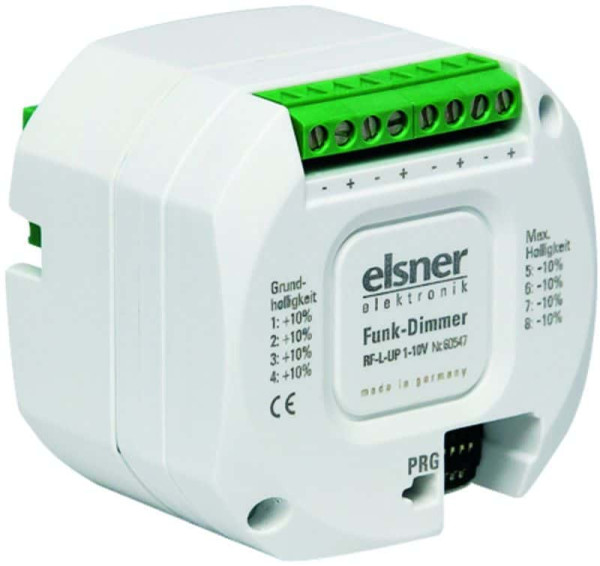 Elsner 60547 Funk Dimmer für elektronische Vorschaltgeräte RF-L-UP 1-10V