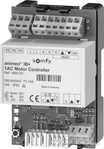 SOMFY Motorcontroller animeo IB 1AC MoCo WM Platine 1860122