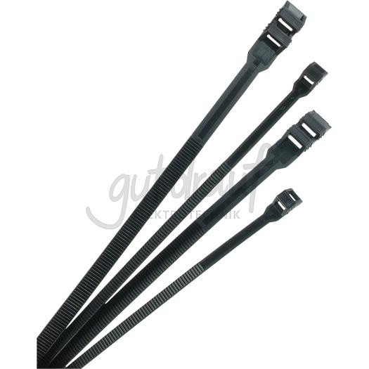 Kabelbinder 6x360mm schwarz UV- und witterungsbeständig