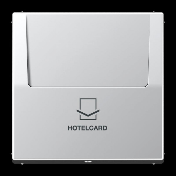 Jung AL2990CARD Hotelcard-Schalter (ohne Schalter-Einsatz), für Einsätze 533 U und 534 U