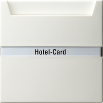 Gira 014040 Hotel-Card-Taster BSF S-Color reinweiß