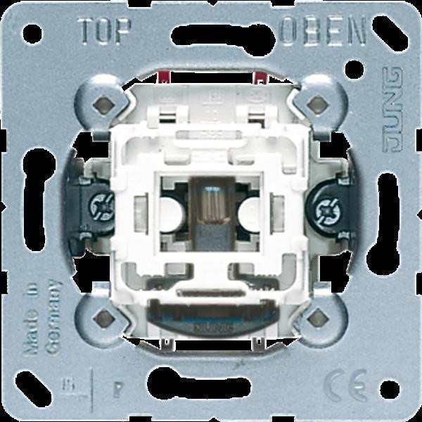 Jung 506KOU Wipp-Kontrollschalter, 10 AX, 250 V ~, Universal Aus-Wechsel, Glimmlampe 90