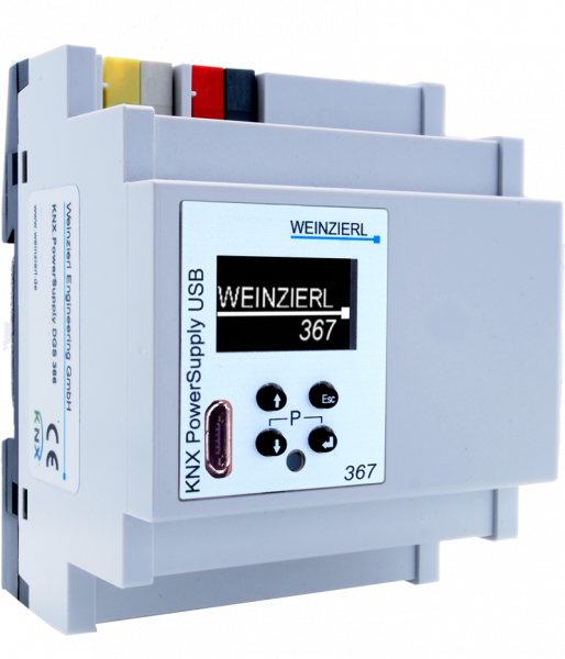 Weinzierl 5219 KNX PowerSupply Busspannungsversorgung USB 367 640 mA