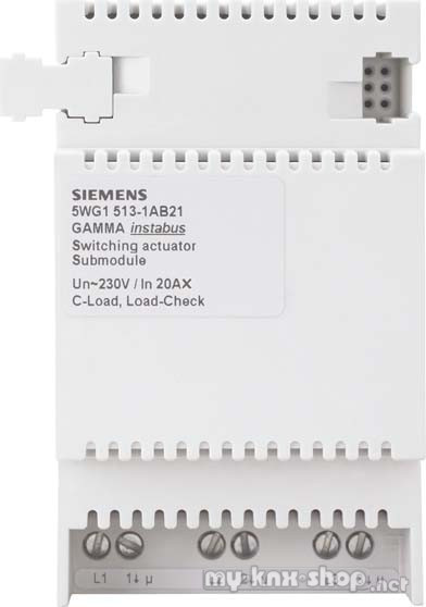 Siemens Schaltaktor Erweiterung N 513/21 3x AC 230V 5WG1513-1AB21