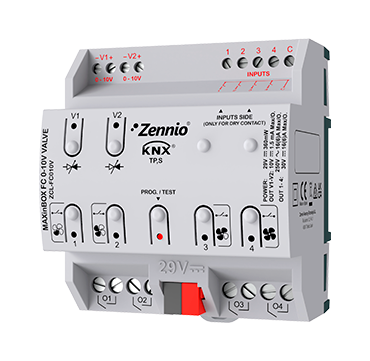 Zennio ZCL-FC010V KNX Fan-Coil-Controller...
