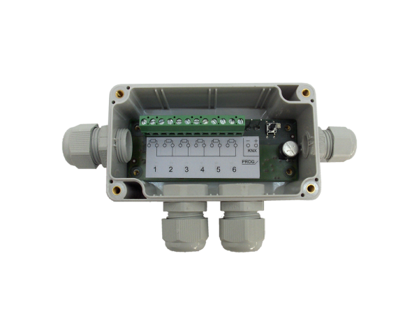 MDT SCN-RT6AP.01 Temperaturregler/Sensor 6-fach, AP, für PT1000 Temperaturfühler