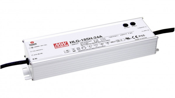 Mean Well HLG-185H-24A SNT IP65 187W 24V/7,8A CV+CC