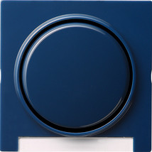 Gira 029946 Abdeckung+Wippe Schriftfeld S-Color blau