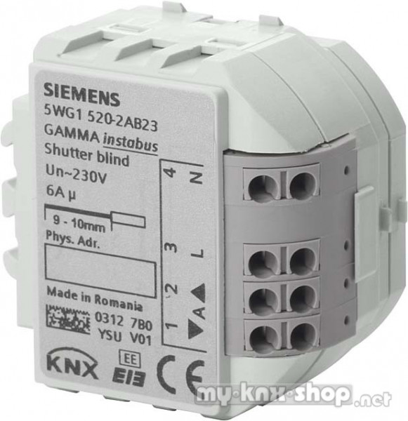 Siemens Jalousieaktor 1x6A 230VAC 5WG1520-2AB23
