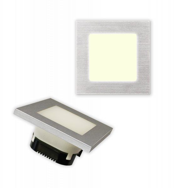 Arcus eds KNX-LED2S-AQS KNX Leuchte, dual white, Farbtemp.einstellbar, dimmbar, 2bin. Kontakte, Alu.