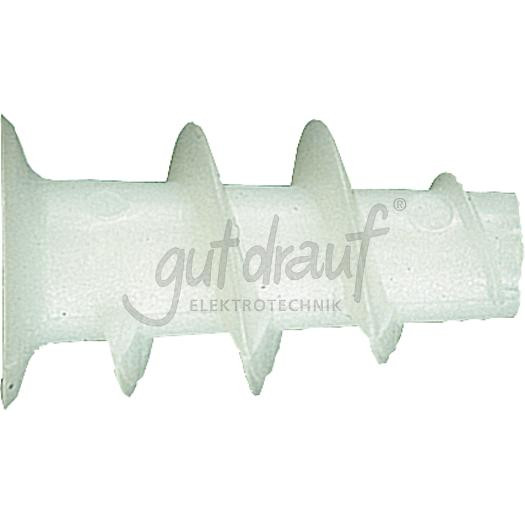 Gipskarton-Dübel, Länge: 24mm für Schraubendurchmesser 4-6mm