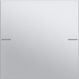 Gira Wippenset 1-fach für Tastsensor 4 System 55 Farbe Alu 575126