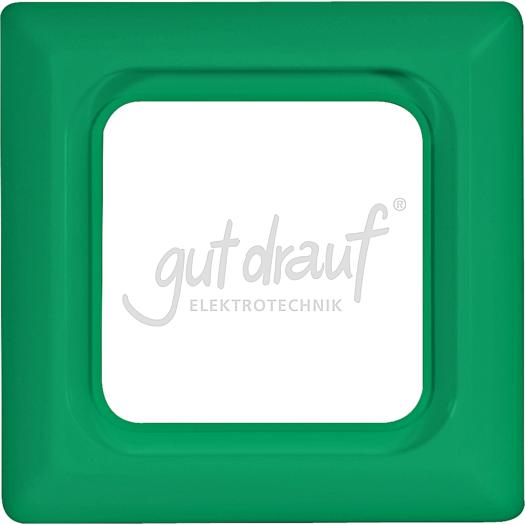 OPUS-KANTO Rahmen, 1-f., grün waagrecht/senkrecht