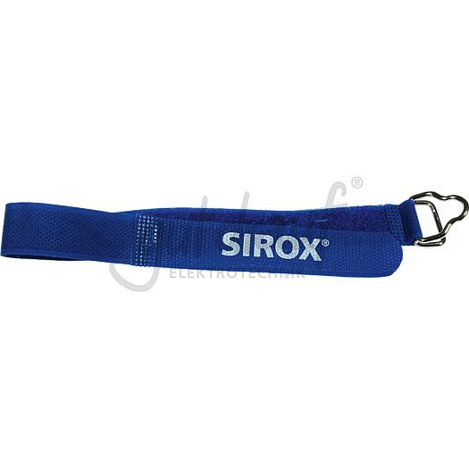`SIROX`-Klettband, 2 Metall- Laschen, 250 x 21 mm