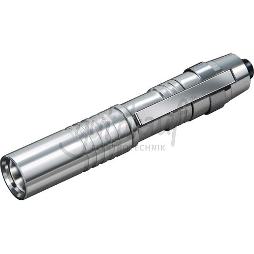 LED Pen-Light, Aluminiumge. inkl. Batterie