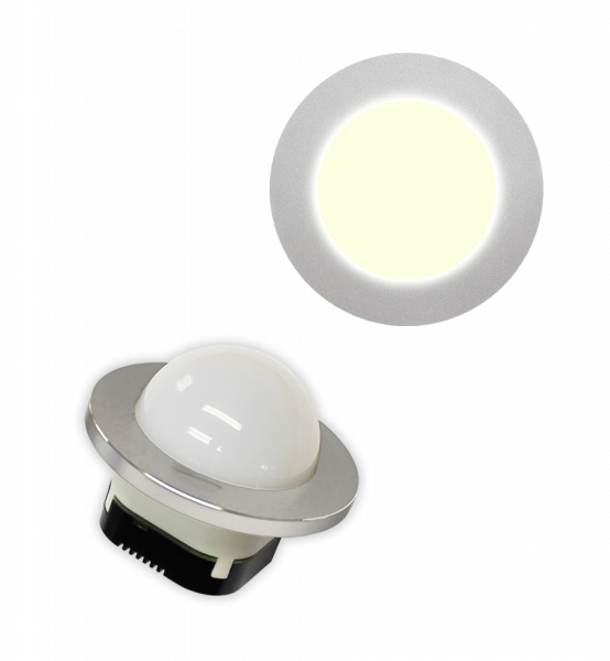 Arcus eds KNX-LED2S-ARE-H KNX Leuchte, dual white, Farbtemp.einstellbar, dimmbar, 2bin. Kontakte, Al