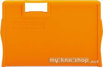 WAGO Trennplatte orange Top Job S 2004-1294