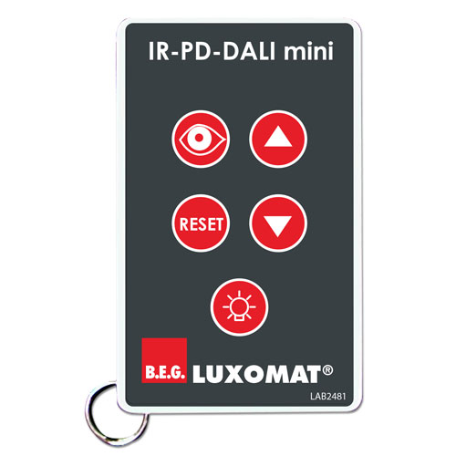 B.E.G. Luxomat 92112 IR-PD-DALI-Mini Fernbedienung