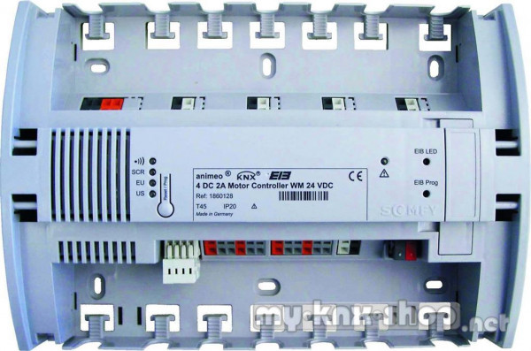 SOMFY Jalousieaktor KNX EIB 4DC/DC Motor Controller 1860127