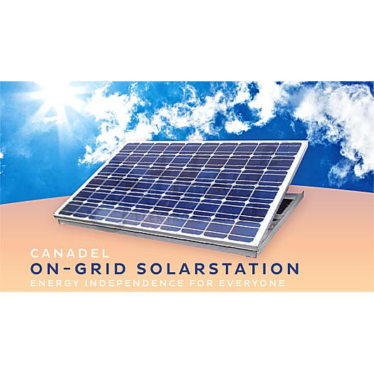 All-in-One Solarstation Modul TRINA TSM240 Wechselr. Enecsys SMI-240W/60