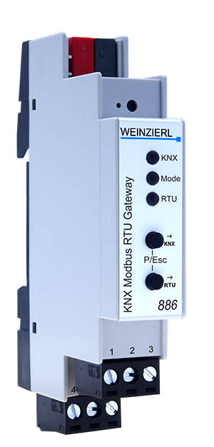 Weinzierl KNX Modbus RTU Gateway 886