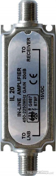 Kreiling Inline-Verstärker 20dB KR IL 20