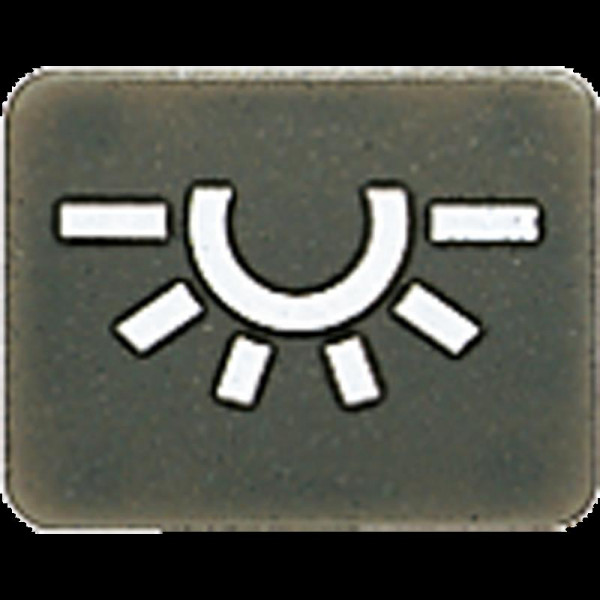 Jung 33ANL Symbol Licht, für Taster 831 W, 833 W, 833-2 W und 834 W