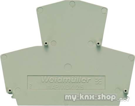 Weidmüller Abschlußplatte 69x1,5x54,5mm WAP WDK2.5