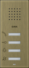 Gira 1250603 Wohnungsstation AP System 55 bronze