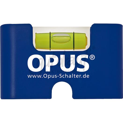 OPUS Mini-Wasserwaage mit Ausschnitt für Schrauben