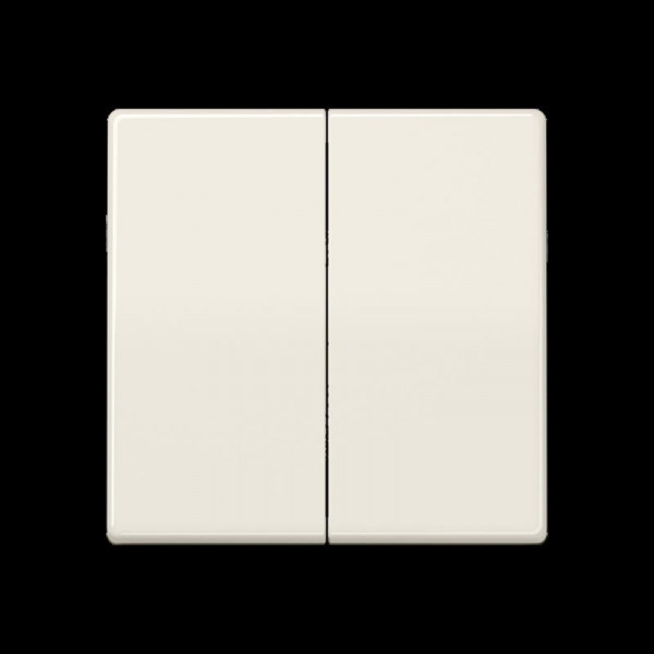 Jung AS591-5BF Wippe, Zentralplatte, bruchsicher, für Serien-Wippschalter, Serien-Tastschalter, Dopp