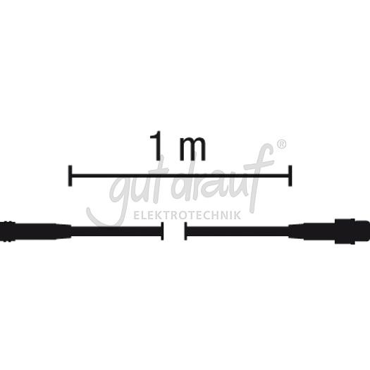 Quick-Fix Extension 1 Verlängerung 1m Kabel schwarz