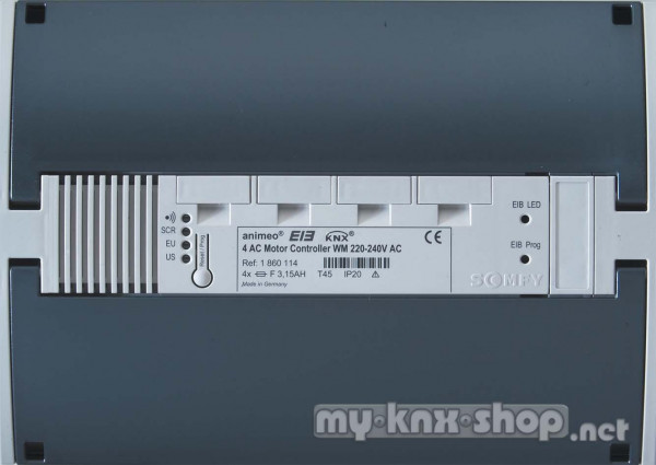 SOMFY Motorcontroller Animeo EIB KNX 4AC WM220-240VA 1860114
