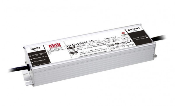 Mean Well HLG-185H-12A SNT IP65 156W 12V/13A CV+CC