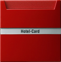 Gira 014043 Hotel-Card-Taster BSF S-Color rot