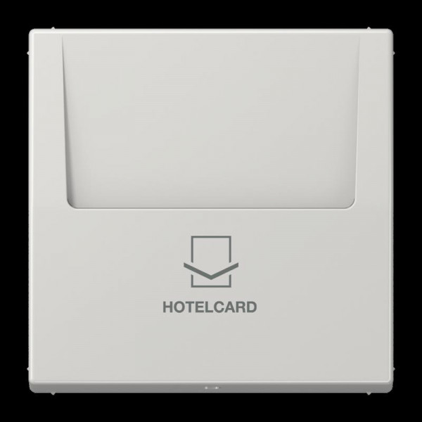 Jung LS590CARDLG Hotelcard-Schalter (ohne Schalter-Einsatz), für Einsätze 533 U und 534 U