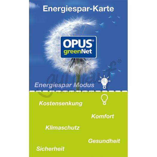 Energiespar-Karte OPUS Green Net