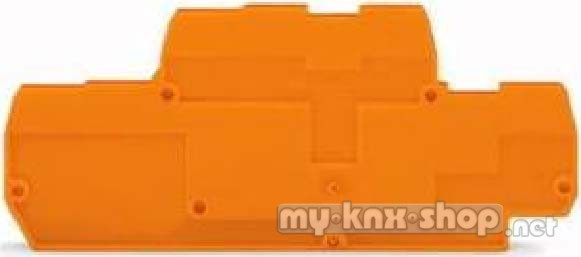 WAGO Abdeckplatte orange 870-574