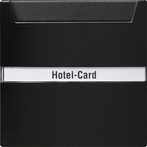 Gira 014047 Hotel-Card-Taster BSF S-Color schwarz