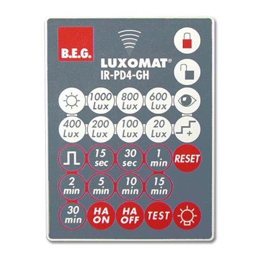B.E.G. Luxomat 92215 IR-PD4-GH Fernbedienung